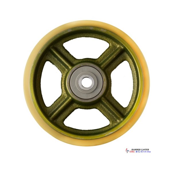 画像1: ウレタン車輪　ハンマーキャスター (1)